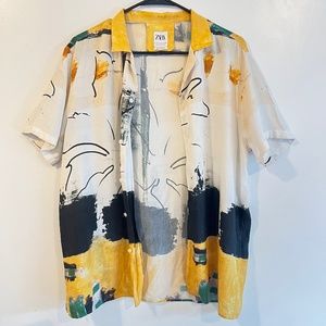 Zara Abstracted Shirt